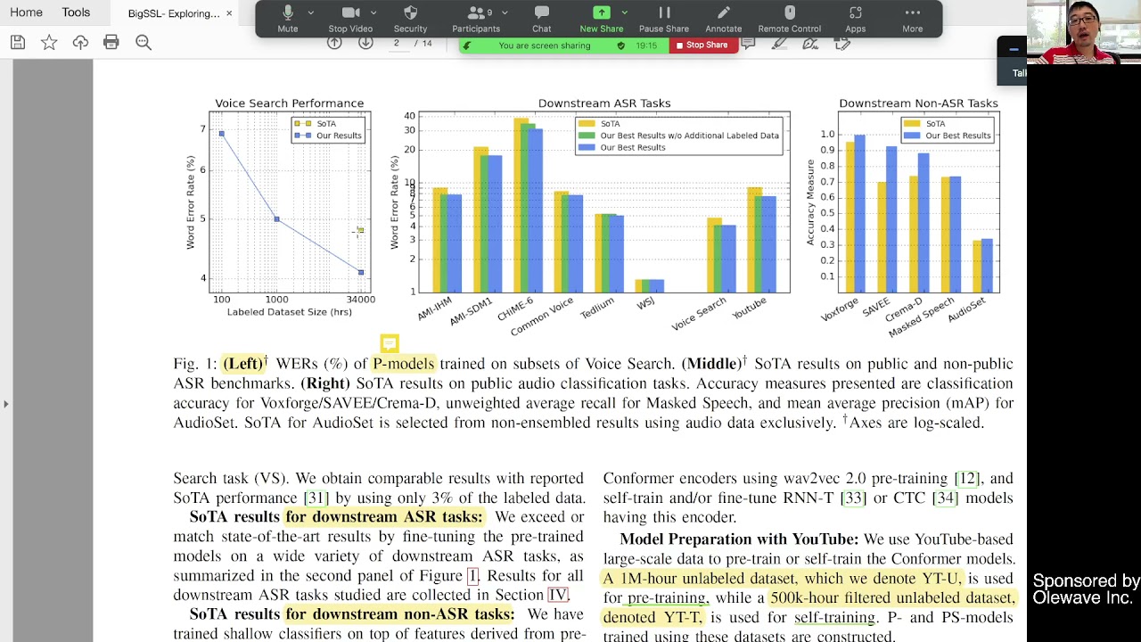 BigSSL: Exploring the Frontier of Large-Scale Semi-Supervised Learning for Automatic Speech Recog
