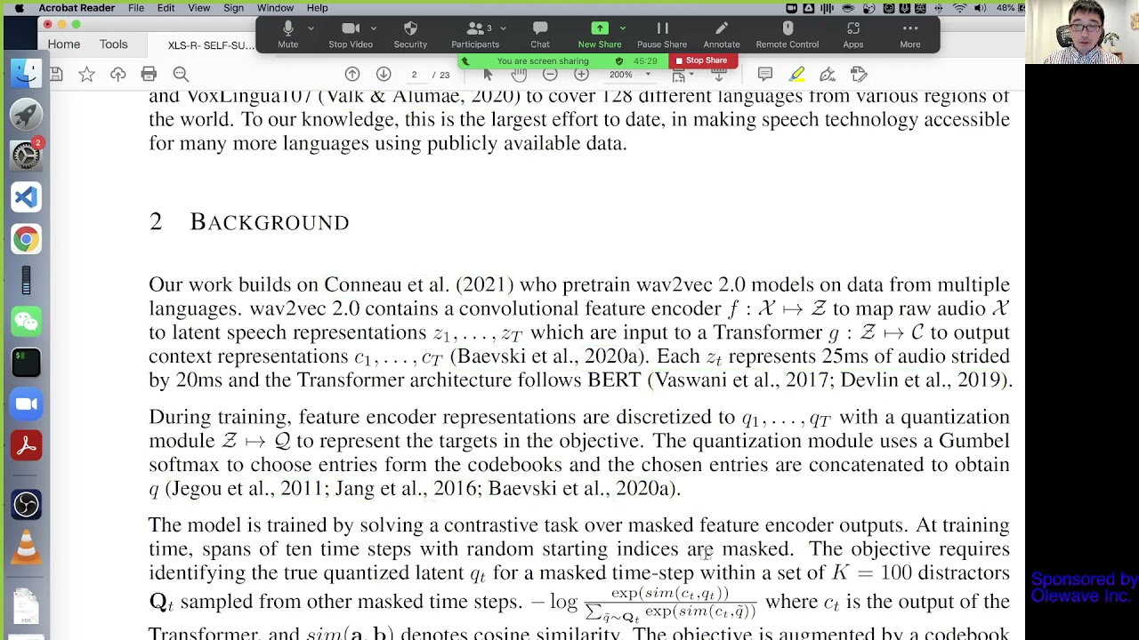 XLS-R: Self supervised Cross lingual Speech Representation Learning at Scale